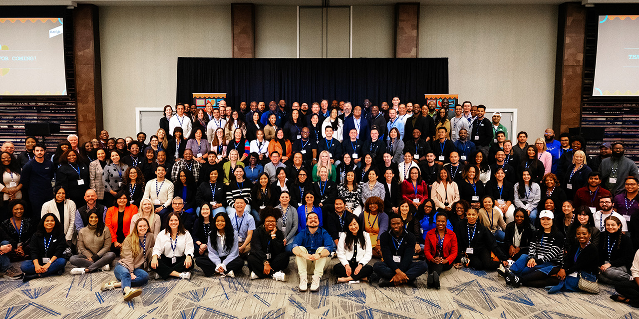 Group photo of the attendees at the Liberty Multicultural Conference